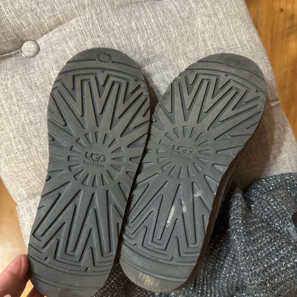 Ugg Classic Cardy Knit Womens Sz 8 Grey - Picture 6 of 8